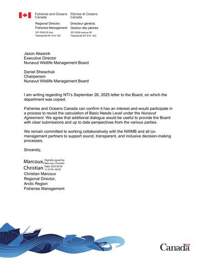 TAB2Q_DFO_Written Response to NWMB SHI Caribou BNL_ENG