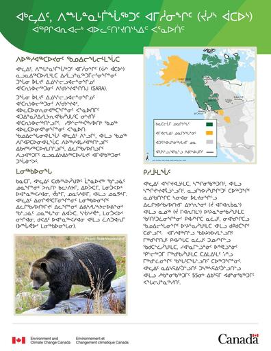 TAB6B_ECCC SUPPORTING DOCUMENTS_Grizzly bear management plan_INUK