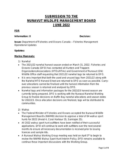 TAB_14 DFO BN DFO Operational Updates ENG